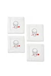 Tiramisu Till Death Do Us Part Cocktail Napkins Set In White