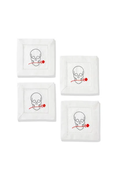 TIRAMISU TILL DEATH DO US PART COCKTAIL NAPKINS SET