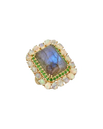 TIRAMISU TIRAMISU VERMEIL 13.78 CT. TW. GEMSTONE RING