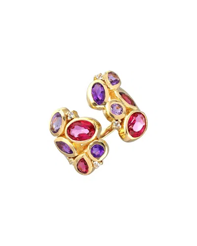 Tiramisu Vermeil 2.37 Ct. Tw. Gemstone Ring In Multi