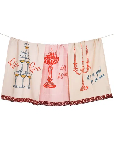 TIRAMISU TIRAMISU VINTAGE CELEBRATION KITCHEN TOWEL SET