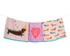 Tiramisu Whimsical Dachshund Trio Cotton Kitchen Towel Set In Multi