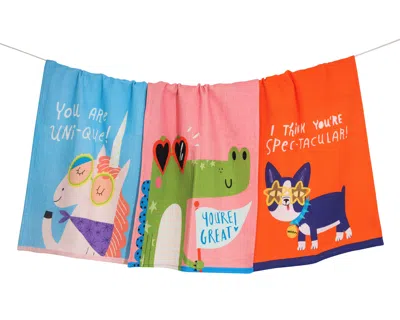 Tiramisu Whimsical Wonders Cotton Kitchen Towel Set