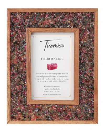 Tiramisu Winking Pink Tourmaline Picture Frame