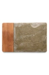 Tiramisu Wood & Resin Cheese Board In Brown