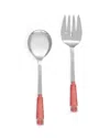 Tiramisu Wrapped In Red Salad Server Set