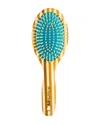 Tiri Professional Tiri Pro Turquoise Sustainable Bamboo Brush With Natural Bristles