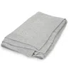 Tirillm "blake" Cable Knitted Cashmere Throw Blanket - Grey Melange In Grey