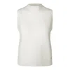 Tirillm Women's Agnes Cashmere Vest, Off White In White