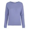 Tirillm Women's Ally Cashmere Boatneck Pullover - Dove Blue In Blue