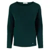 Tirillm Women's "ally" Cashmere Boatneck Pullover - Forest Green In Green