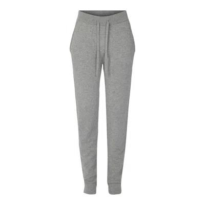 Tirillm Women's "amalie" Cashmere Jogging Pant - Grey Melange