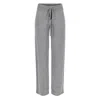Tirillm Women's "andrea" Merino Wool Trouser - Grey Melange In Grey