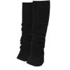 Tirillm Women's Black "liz" Cashmere Leg Warmers In Black