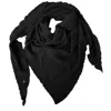 Tirillm Women's Black Palma Triangle Cashmere Scarf In Black
