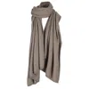 Tirillm Women's Brown "alfie" Large Cashmere Scarf - Beige Melange In Brown