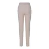 Tirillm Women's Brown Alma Cashmere Jogging Pant, Beige Melange In Brown