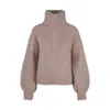 Tirillm Women's Brown "mille" Fluffy Mohair Pullover In Brown