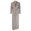 Tirillm Women's "camilla" Cashmere Dressing Gown - Brown In Brown