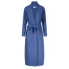 Tirillm Women's "camilla" Cashmere Dressing Gown- Blue In Blue