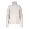 Tirillm Women's Celina Cable Knitted Pullover- White In White