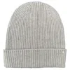 Tirillm Women's "holly" Rib Knitted Cashmere Hat - Neutrals