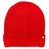 Tirillm Women's "holly" Rib Knitted Cashmere Hat - Red In Red