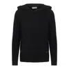 Tirillm Women's "ida" Cashmere Hooded Pullover - Black In Black