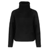 Tirillm Women's "ma" Mohair Sweater With Great Details - Black In Black