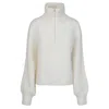 Tirillm Women's "mille" Fluffy Mohair Pullover - White In White