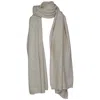 Tirillm Women's Neutrals "alfie" Big Cashmere Scarf - Light Beige Melange In Beige