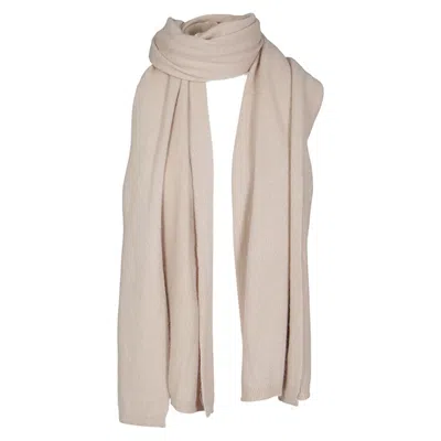 Tirillm Women's Neutrals "alfie" Large Cashmere Scarf - Caramel In Brown
