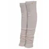 Tirillm Women's Neutrals Liz Cashmere Leg Warmers Light Beige Melange In Beige