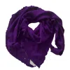 Tirillm Women's Pink / Purple Palma Triangle Cashmere Scarf Deep Purple In Pink/purple