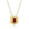 Tiron Women's Gold / Red Tristan Red Necklace - Limited Edition