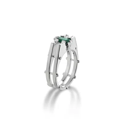 Tiron Women's Saint Silva Silver Ring