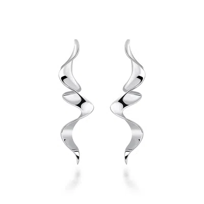 Tiron Women's Virelia Silva Silver Earing