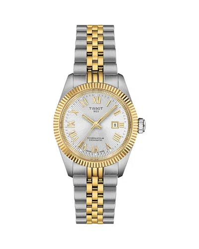 Tissot Ballade Automatic Cosc Watch, 30mm In White