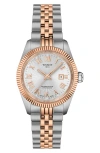Tissot Ballade Powermatic 48 Cosc Bracelet Watch, 30mm In Metallic