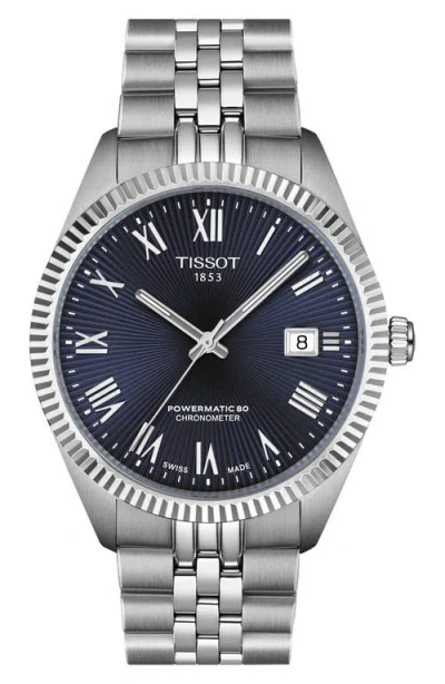 Tissot Ballade Powermatic 80 Cosc Bracelet Watch, 39mm In Metallic