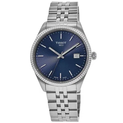 Tissot Ballade Quartz Blue Dial Stainless Steel Men's Watch T156.410.11.041.00