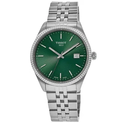 Tissot Ballade Quartz Green Dial Stainless Steel Men's Watch T156.410.11.091.00