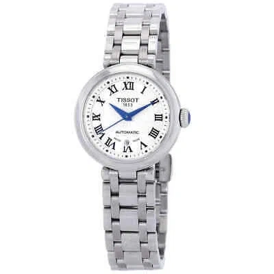 Pre-owned Tissot Bellissima Automatic White Dial Ladies Watch T1262071101300