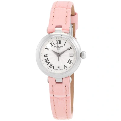 Tissot Bellissima Small Quartz White Dial Ladies Watch T126.010.16.013.01 In Black / Pink / White