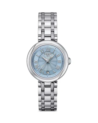 Tissot Women's Swiss Bellissima Stainless Steel Bracelet Watch 26mm In Grey