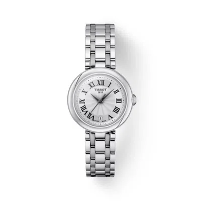 Pre-owned Tissot Brand  Bellissima White Dial Women's Small Steel Watch T1260101101300