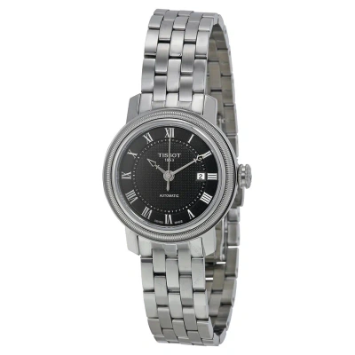 Tissot Bridgeport Lady Automatic Ladies Watch T0970071105300 In Gray