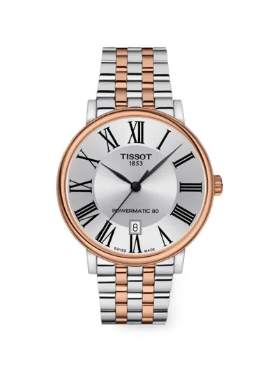Tissot Carson 40mm Watch In Silver