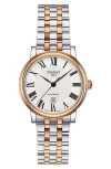 Tissot T-classic Carson Quartz Bracelet Watch, 40mm In Silver