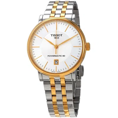 Tissot Carson Automatic Silver Dial Men's Watch T122.407.22.031.00 In Metallic